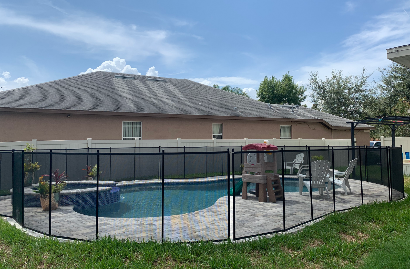 pool safety fence